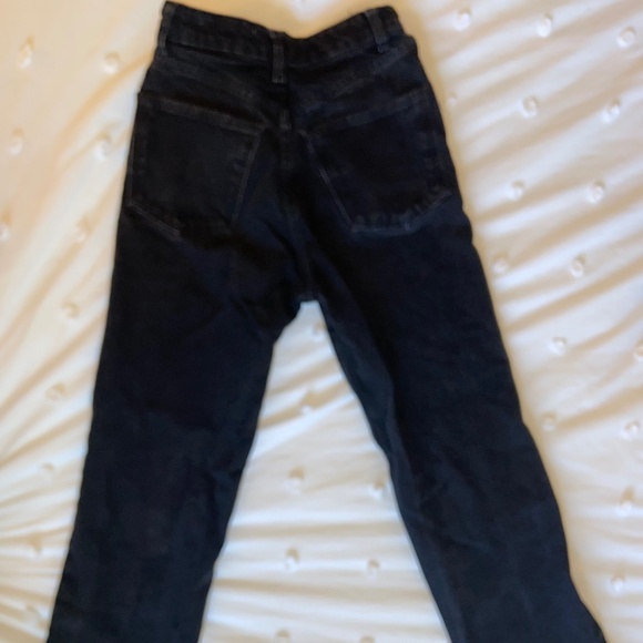 Zara High Rise Cropped Jean - Picture 3 of 6